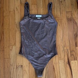 Babaton Brown Bodysuit